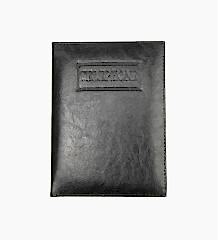 Fihrist Deri Kapak 17x24 6'lı Telefon Defteri Siyah