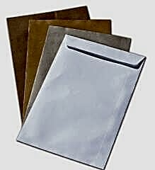 Torba Zarf 170x250 mm Kendinden Yapışkanlı 110 gr Beyaz 50'li