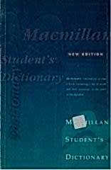 Macmillan Students Dictionary New Edition