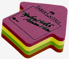 Faber-Castell Yapışkan Notluk 70x70 mm Ok