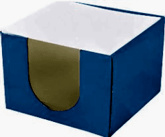 Moii 2530 Metalize Küp Blok 8 x 8 cm Kraft