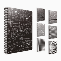 Gıpta Hope Spiralli Karton Kapak 80 Yaprak Kareli Defter