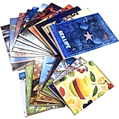 Umur A4 144 Yaprak Kareli Karton Kapak Dikişli Okul Defteri