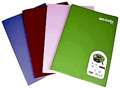 Umur My Note Text Tel Dikişli Plastik Kapak A4 40 Yaprak Kareli Defter