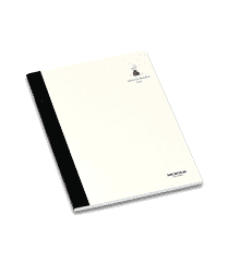 Mopak A4 144 Yaprak Kareli Karton Kapak Dikişli Okul Defteri