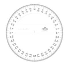 Hatas Cetvel 0920 Minkale ( Tam Daire Derece 360)