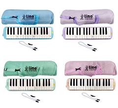 Lino Melodika 32K Tuşlu Bez Çantalı Pastel Karışık