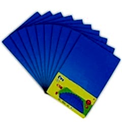 Ticon Eva 20x30 cm Tek Renk Mavi 2 mm