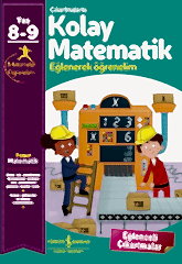 Çıkartmalarla Kolay Matematik 8-9 Yaş