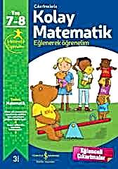 Çıkartmalarla Kolay Matematik 7 – 8 Yaş