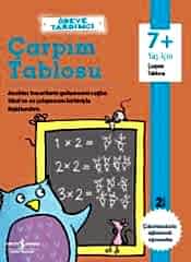 Ödeve Yardımcı Çarpım Tablosu 7+