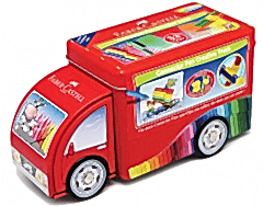 Faber-Castell Eğlenceli Keçeli Kalem + Kamyon 33 Renk