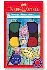 Faber-Castell Sulu Boya Küçük Boy 8 Renk