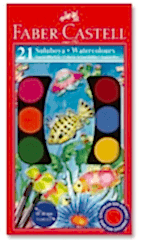 Faber-Castell Sulu Boya Büyük Boy 21 Renk