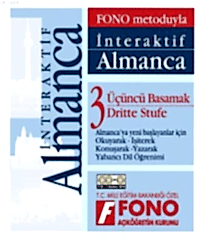 Fono İnteraktif Almanca 3 Üçüncü Basamak 2 CD + 1 Kurulum CD'si