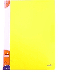 Umix Sunum Dosyası 10'lu Brillant Sarı A4 U1150-SA