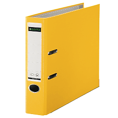 Leitz Büro Klasörü Plastik Geniş Sarı