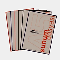 Umix A5 Önden Cepli 20'li Sunum Dosyası Siyah