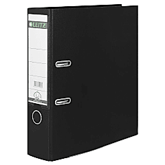 Leitz Büro Klasörü Plastik Geniş Siyah