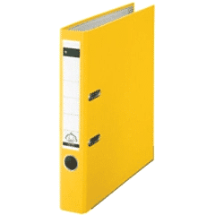 Leitz Büro Klasörü Plastik Dar Sarı