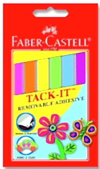 Faber-Castell Tack - It Renkli Hamur Yapıştırıcı