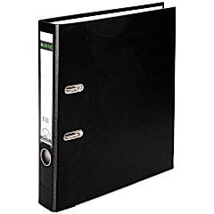 Leitz Büro Klasörü Plastik Dar Siyah