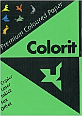 Colorit Renkli Fotokopi Kağıdı A4 110 gr 500 Lü Yeşil