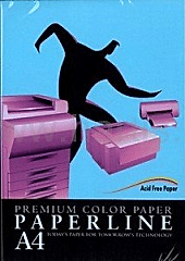 Paperline Renkli Fotokopi Kağıdı A4 80 gr 500 Lü Mavi