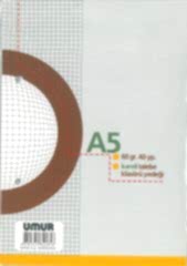 Umur Kolej Yedeği A5 Kareli Beyaz